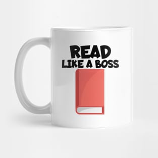 Bookworm read like a boss Mug